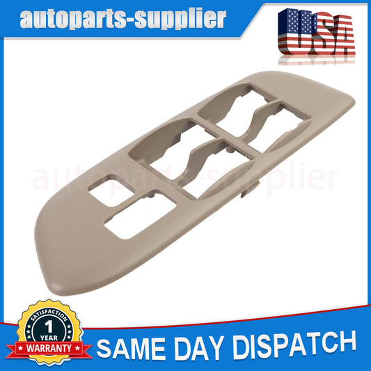 Window switch bezel trim for Toyota RAV4 2001-05, front left 74232-42080-E0