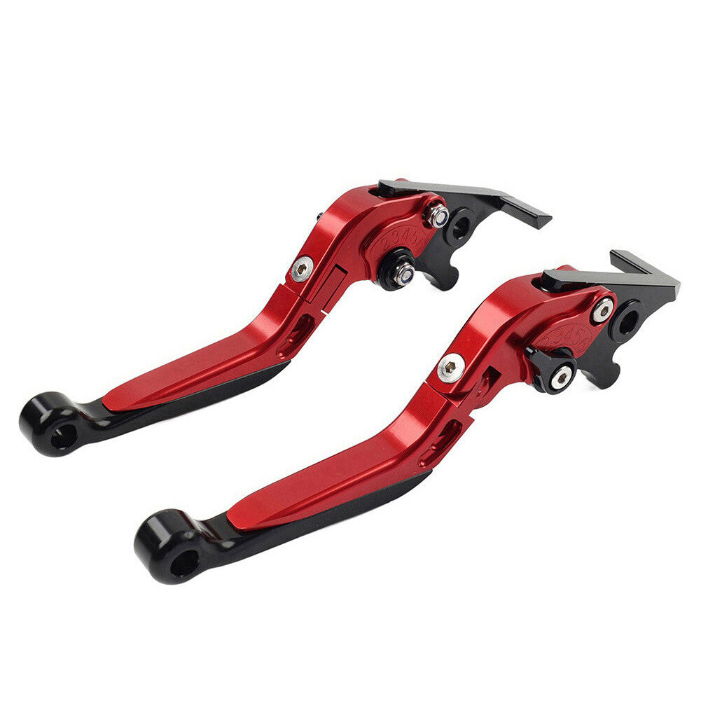 CNC Folding Extendable Brake Clutch Levers for BMW G310R/G310GS 2017-2021 Red Q