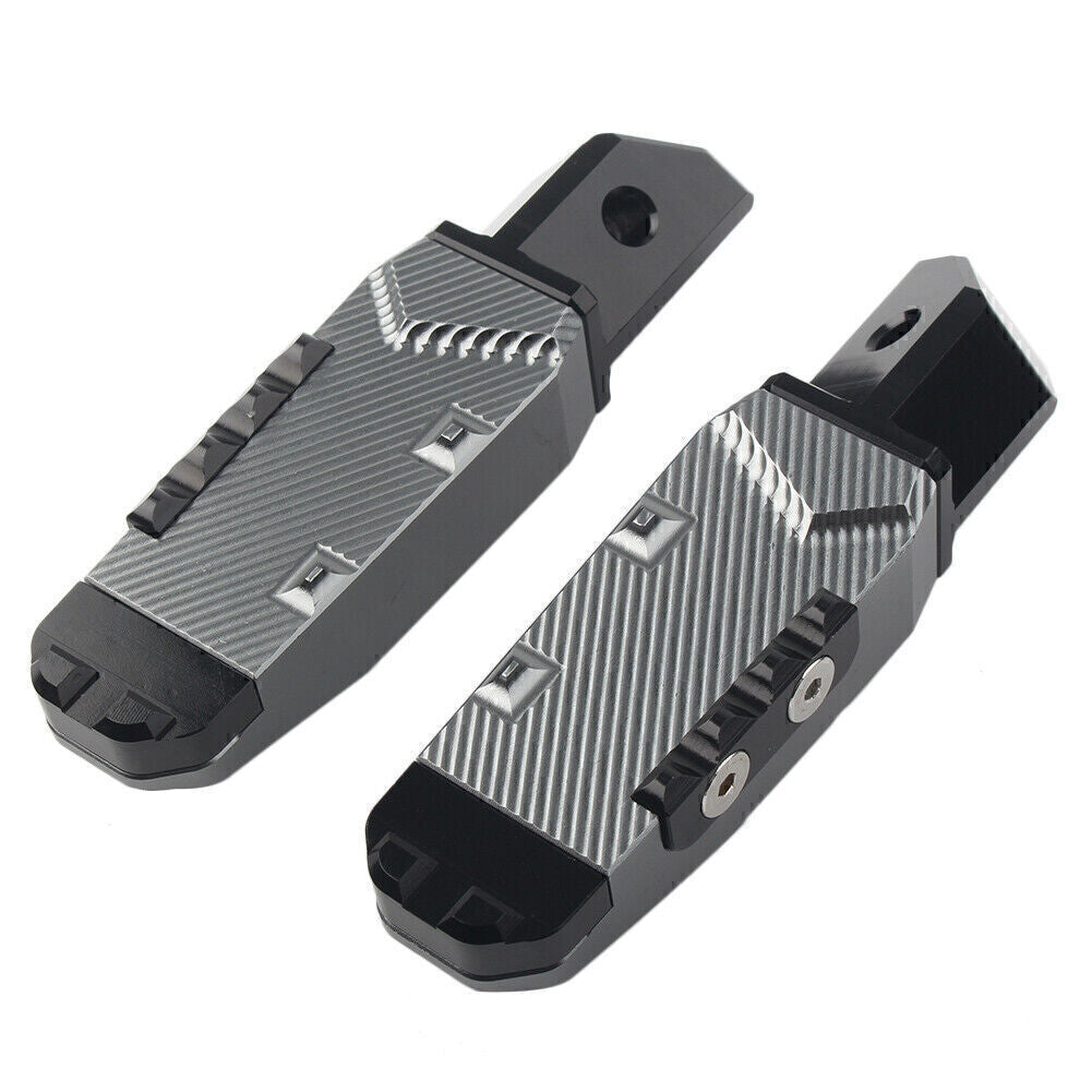 Rear Passenger Foot Pegs Pedal Pads Fit for Honda CBR600RR F5 CBR600 F4/F4I Titanium