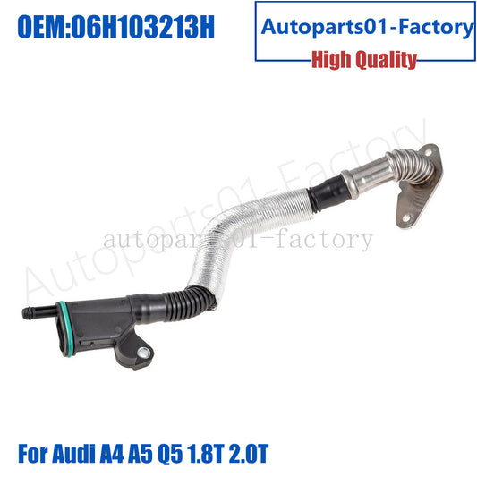Oil Separator PCV Valve Breath Hose for Audi A6 For Quattro Base Sedan 2.0L 2014