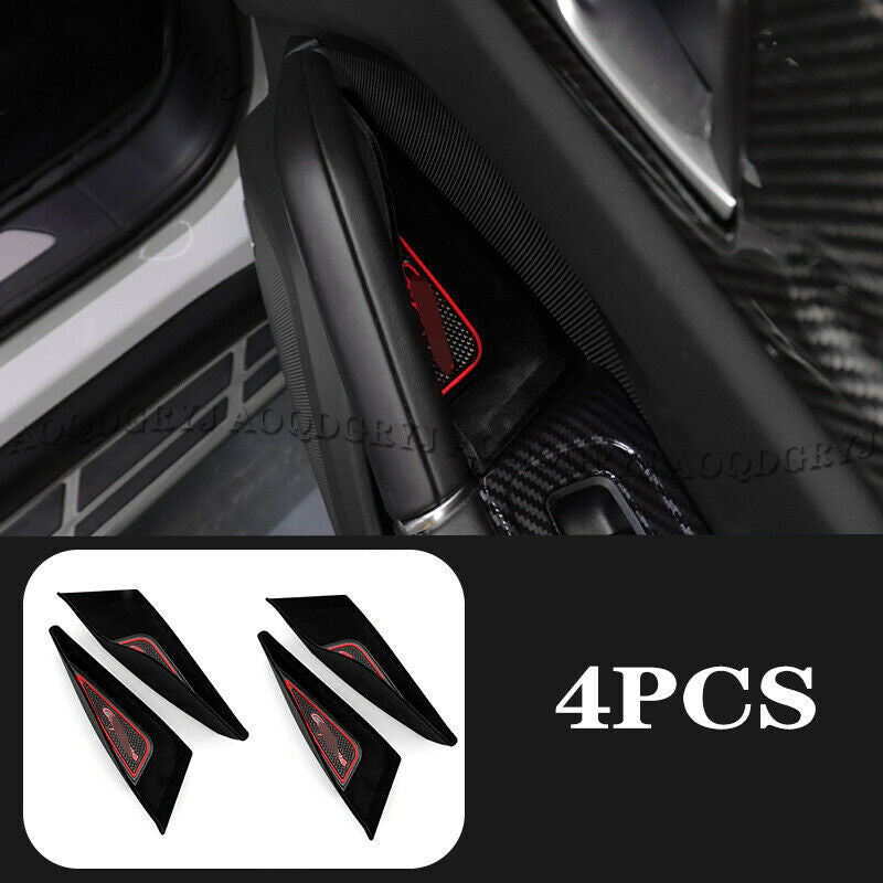 for Porsche for Cayenne 2019-2023 Black Inner Door Armrest Storage Container Holder