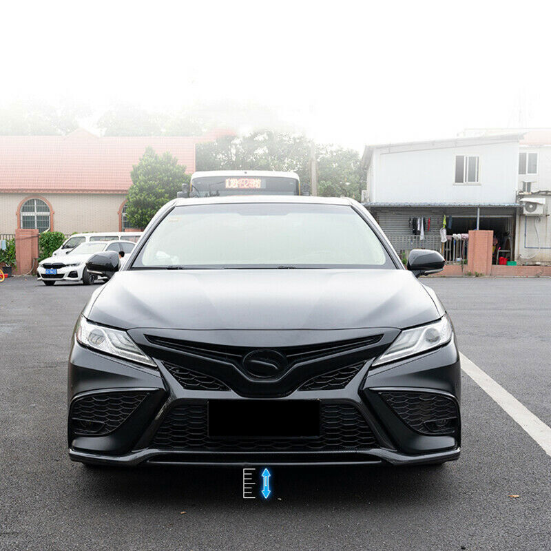 4X for Toyota for Camry SE XSE 21-2023 Glossy Black Front Bumper Moulding Cover Trim