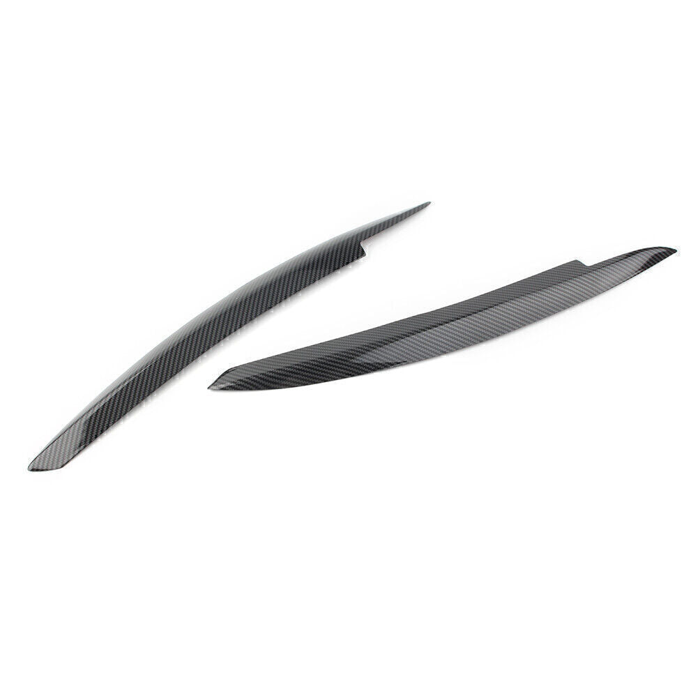 Carbon Fiber Headlight Cover Eyelid Eyebrow Lid Brow for VW for Golf VI MK6 2008-13 Q