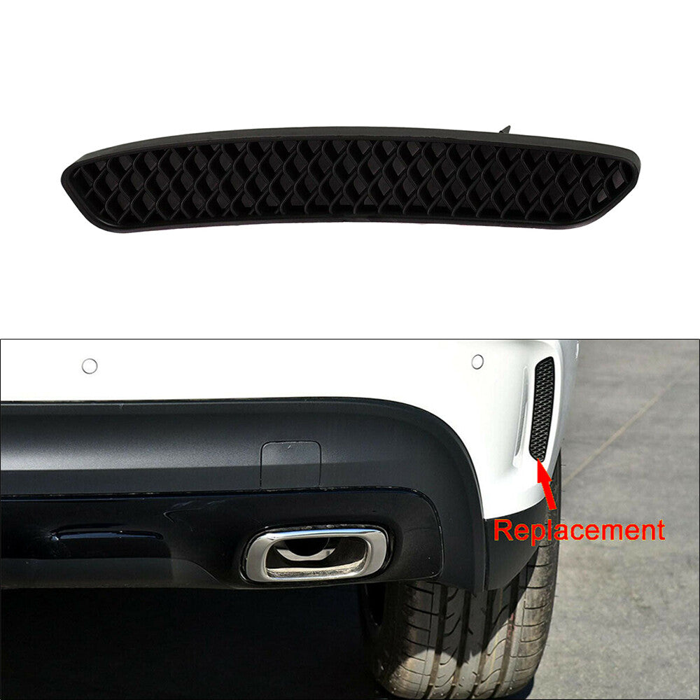 Rear Bumper Side Grille Insert Trim Black Right For 2015-2019 GLA45 AMG GLA250 Q
