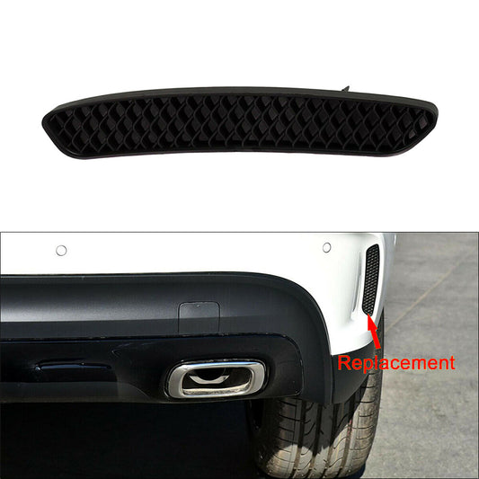 Rear Bumper Side Grille Insert Trim Black Right For 2015-2019 GLA45 AMG GLA250 Q