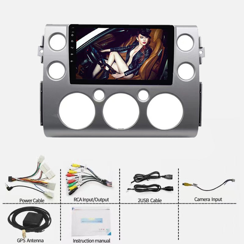 Android 10 Car Radio For FJ Cruiser 07-18 Stereo Navigation GPS Multimedia Play