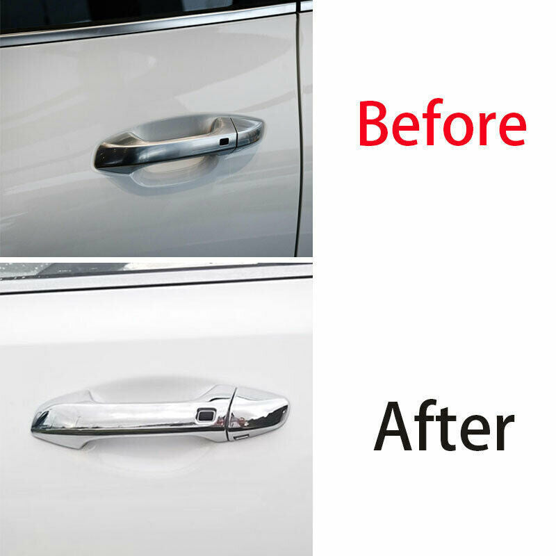 for Kia Seltos 2020-2023 Chrome ABS Outside Door Handle Molding Cover Trims 5P