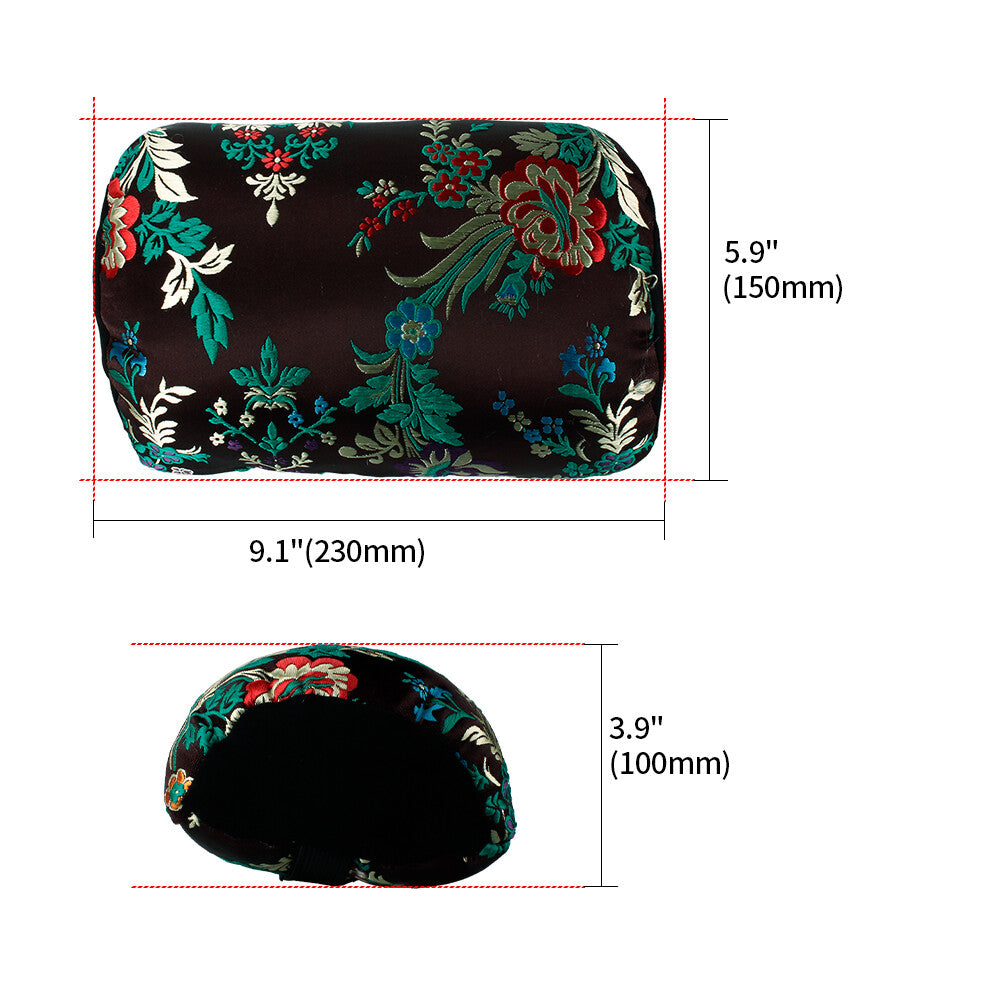Chinese Embroidered Decorative Car Neck Pillow Headrest Cushion JDM Racing 1PCS Q