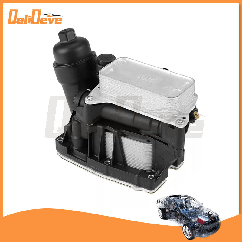 New oil cooler filter assembly for BMW 328d, 535d, X3, and X5 diesel engines 11428507697