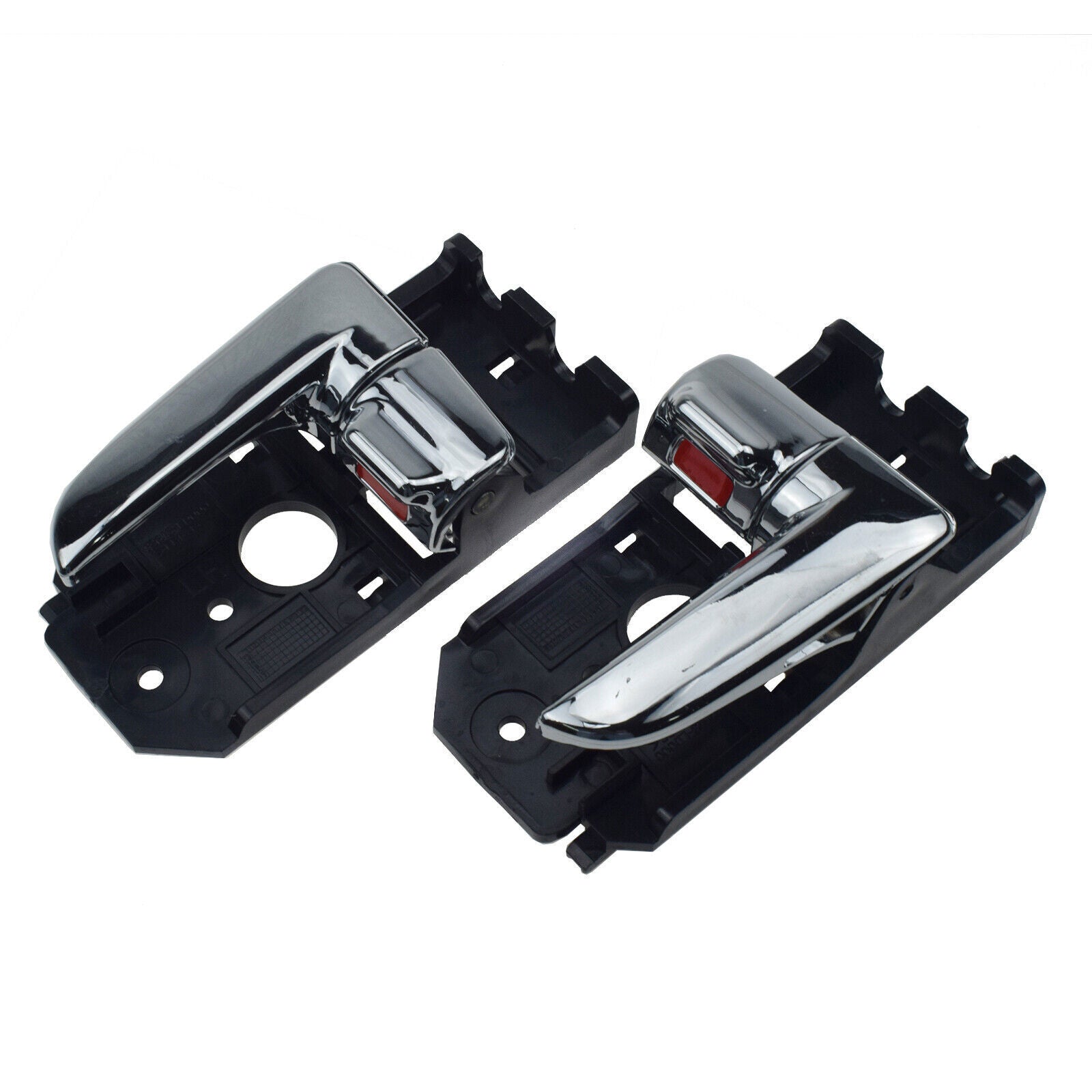 2 Pieces Front/Rear Inner Door Handles Left and Right for for Kia SPECTRA 2004 2006 for CHRome - v