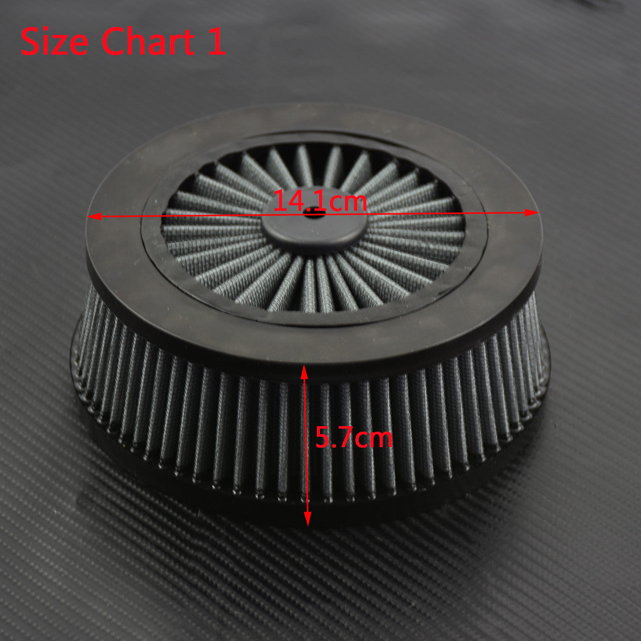 Air Cleaner Element Replacement Filter Fit for Harley Sportster Touring Softail Q
