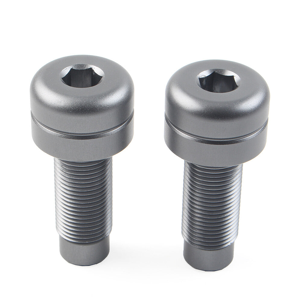 Handlebar Grips End Slider Cap Titanium for DUCATI Panigale 899 959 1199/1299/S
