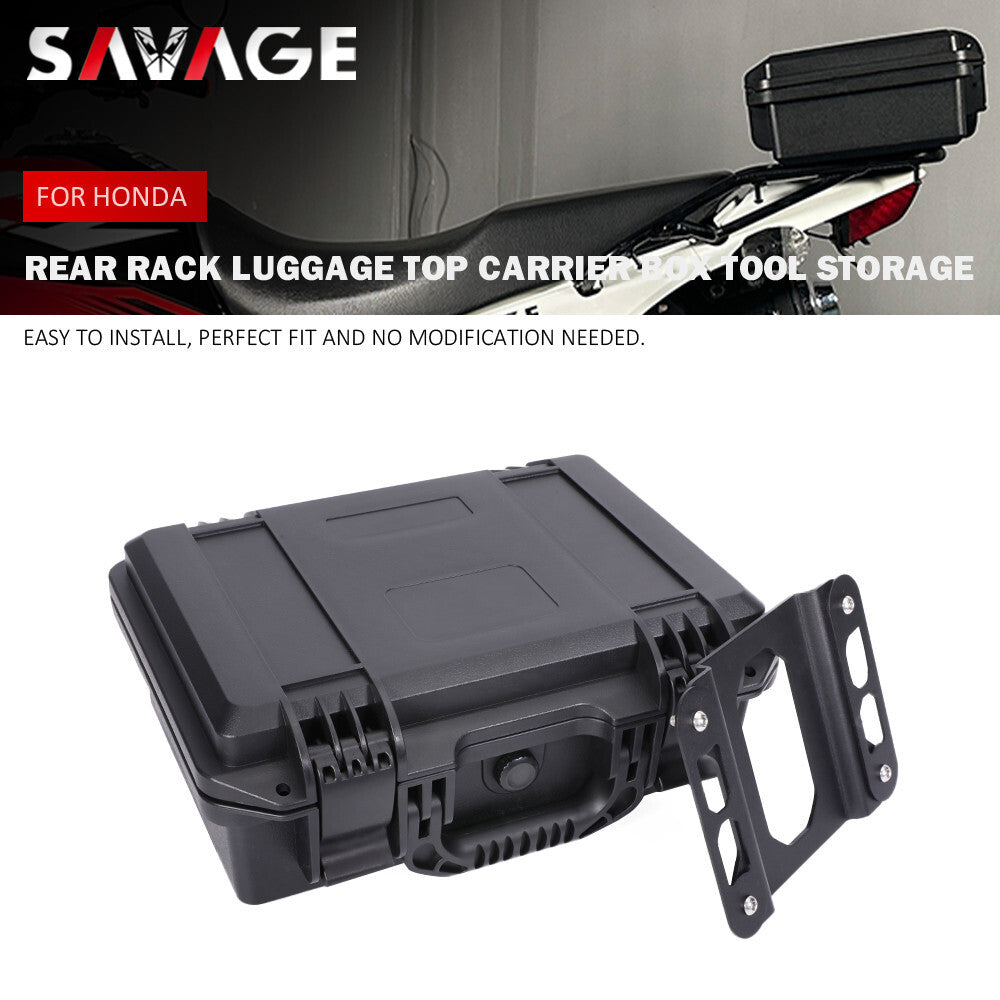 Rear Rack Luggage Top Carrier Box Tool Storage for HONDA XR150L 2014-2024 XR125L Q