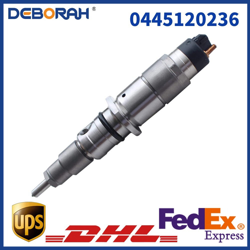0445120236 Fuel Injector 84346812 For Komatsu PC300-8 QSL8.9