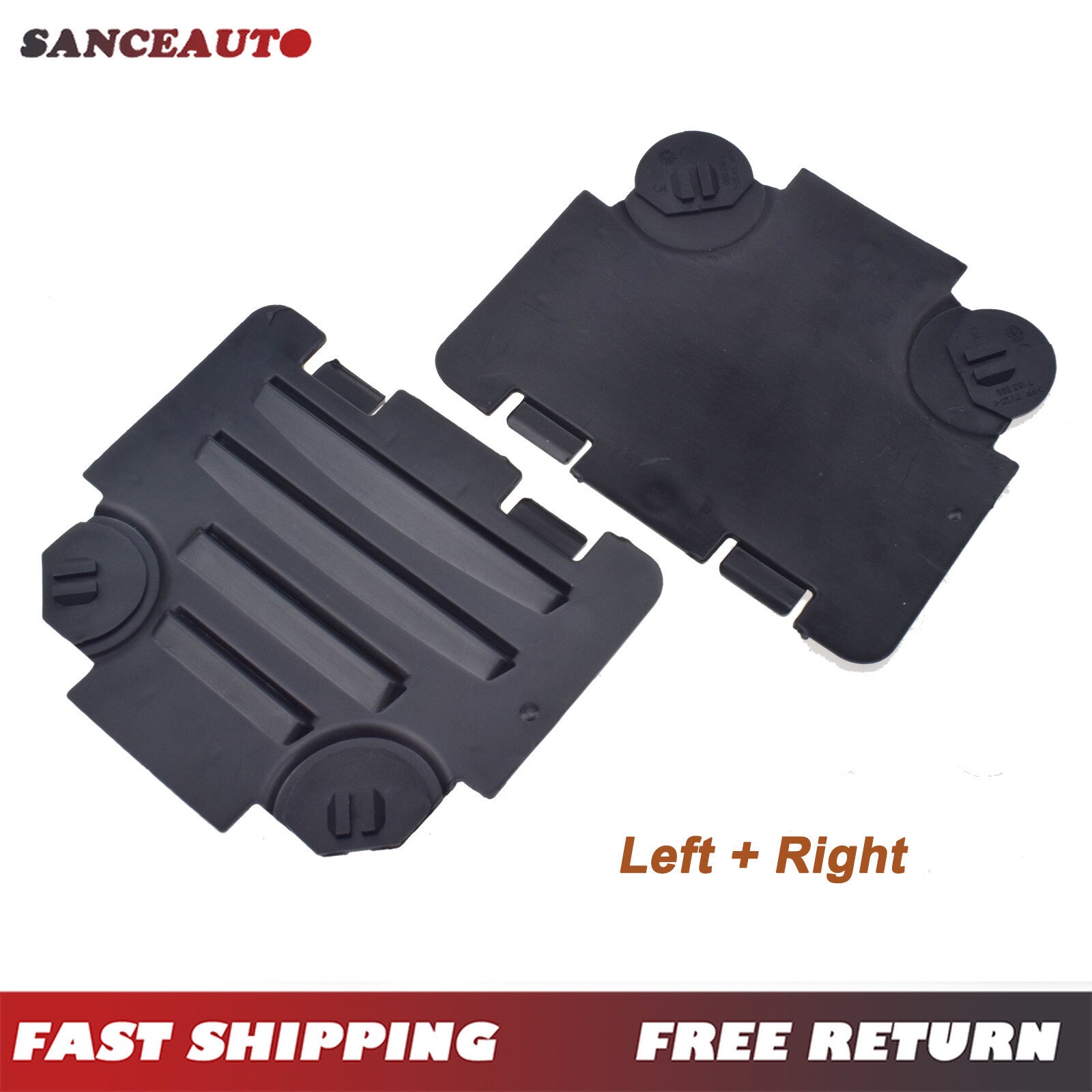 2-Piece Front Left Fender Liner Access Cover for E82 E88 E90 E91 135i (New) n