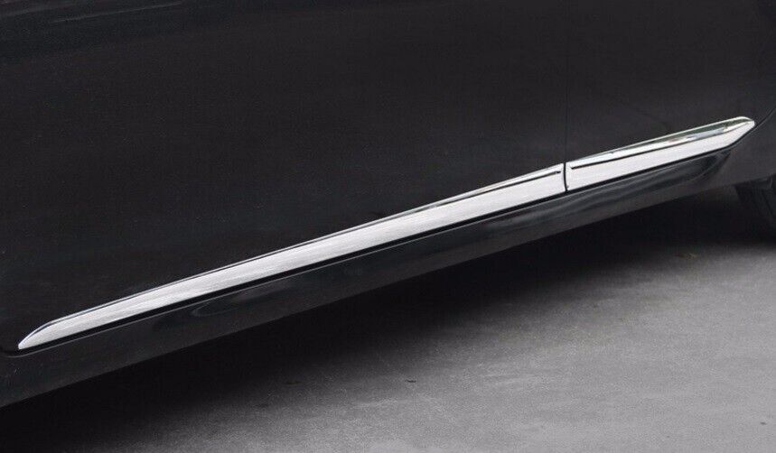 4for LEXUS ES200/250/300h/350 2013-2017 Chrome ABS Side Door Body Strip 3D Trim