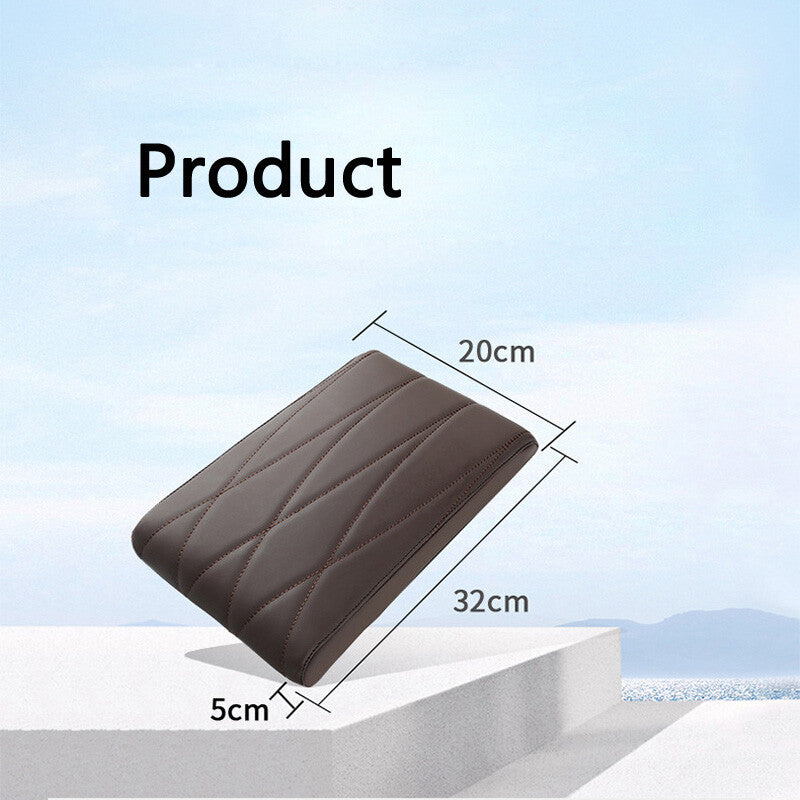 1-Piece Car Armrest Cover/Armrest Box Mat, Universal Plus High and Mid-Density for Seat Mat n