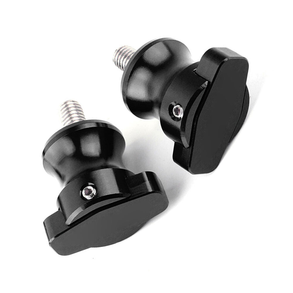 for Honda CBR600RR 2003-2017 Black Motor Swingarm Sliders Spools Stand Screws M8