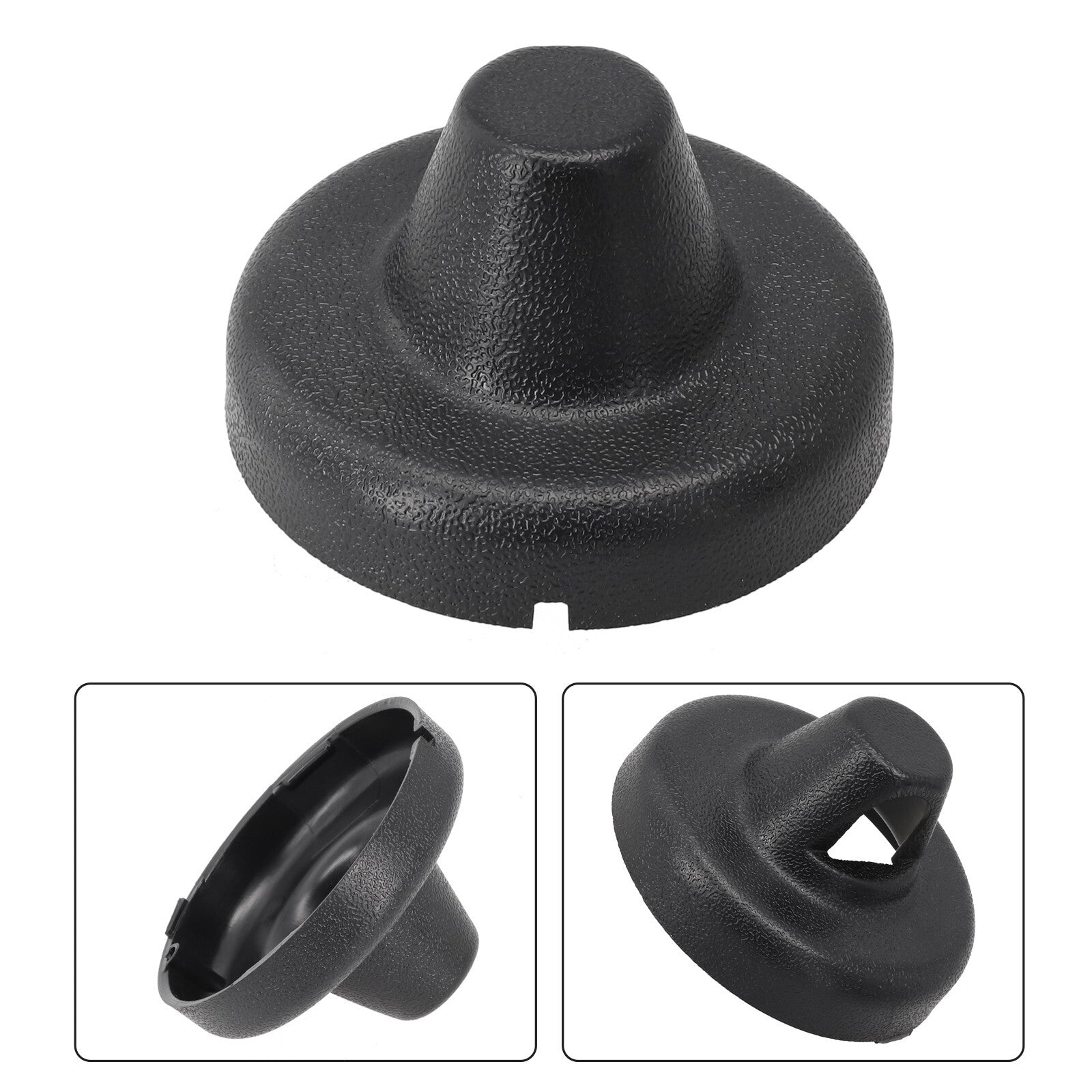1pcs Antenna Base Cover for Jeep for Wrangler JK J-L JT 2007-22 56040950AE Black v