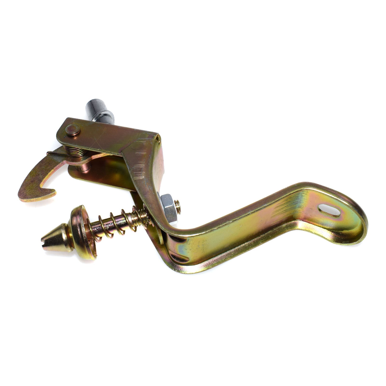Upper latch assembly with pin 111823507F, suitable for Volkswagen Beetle and Super Beetle, new.