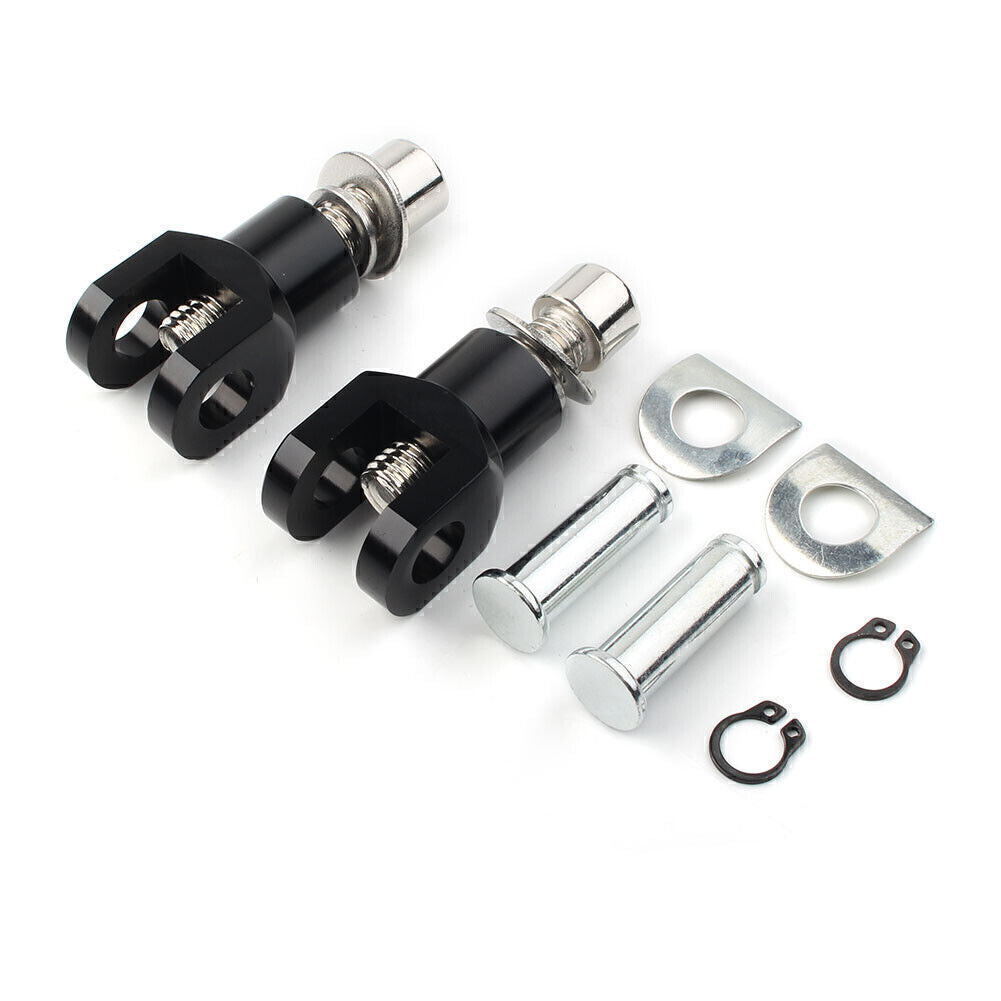 Rear Passenger Foot Pegs Bracket Kit Fit for Harley Softail 2000- 2020 Black cl