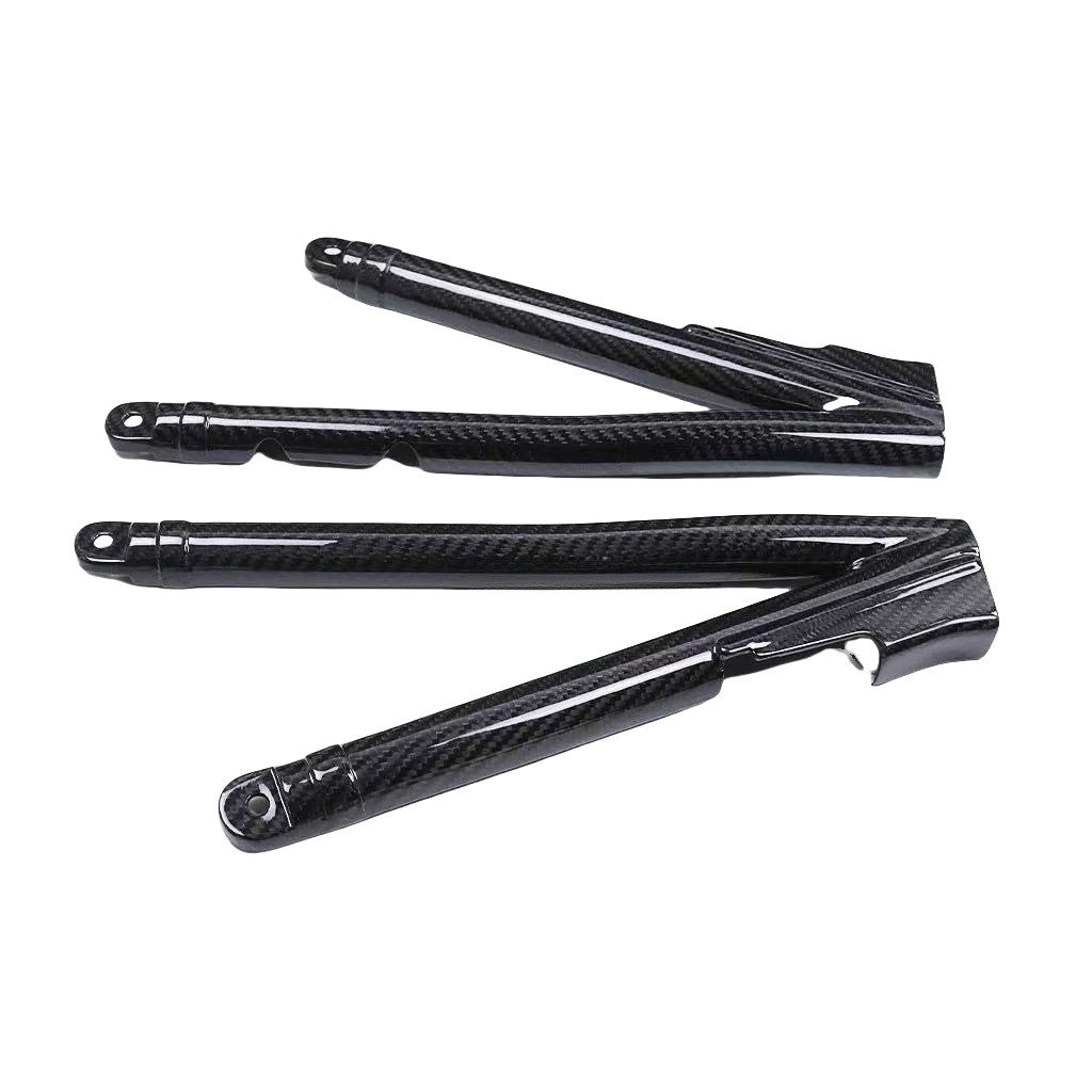 for Yamaha MT09 2017-2020 100% Real Carbon Fiber for Seat Frame Cover Twill Glossy