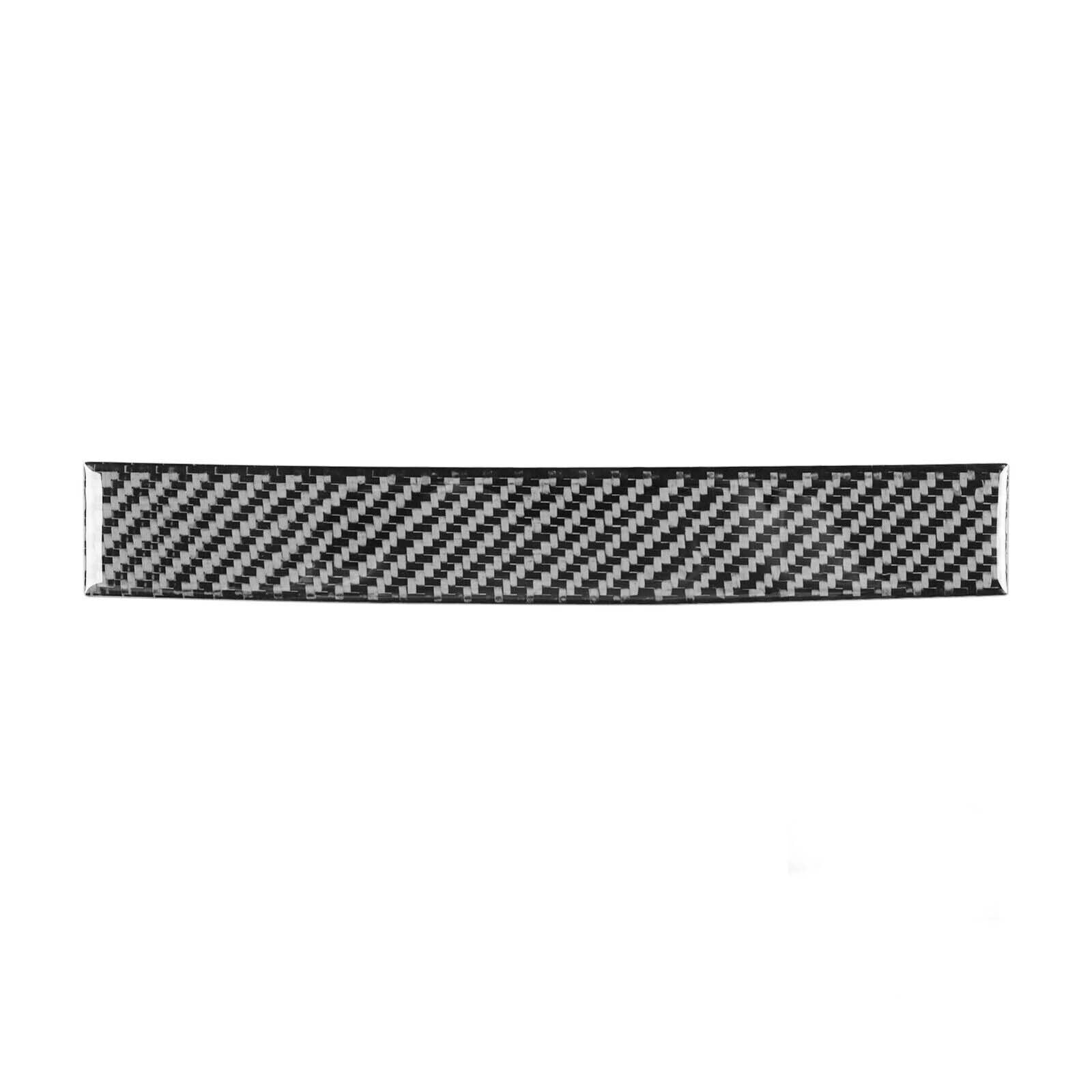 Carbon Fiber Console Navigation Cover Strip for Ford F150 F-150 15-20
