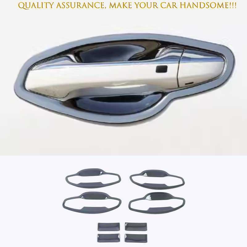 for Kia K5 Optima 2021-2024 Black Look Exterior Side Door Handle Bowl Cover Trim