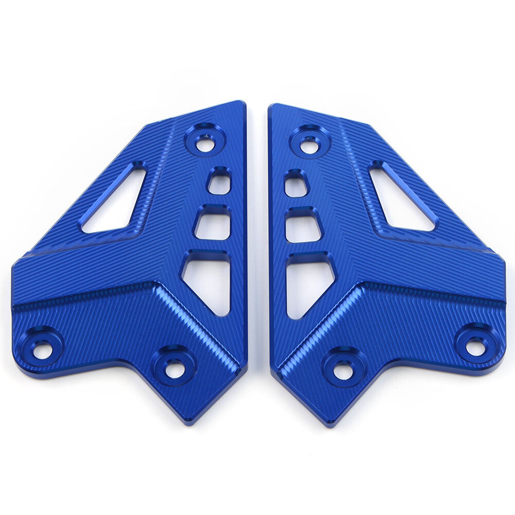 for KAWASAKI Z900 2017-2022 2021 Blue Footrest Rear Heel Plates Guard Protector
