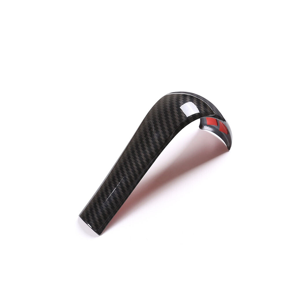 Carbon Fiber ABS Gear Shift Knob Trim for BMW X3 06-10 X5 2004-06 5 Series 96-07