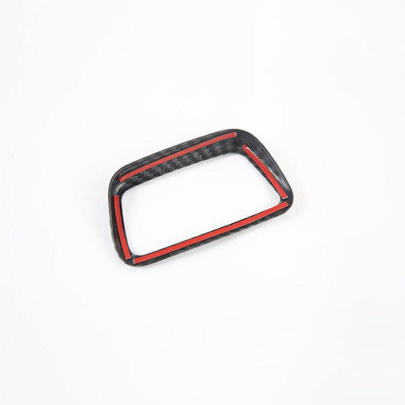 Carbon Fiber Headlight Switch Button Cover Trim for Hyundai for Tucson 2021-2023
