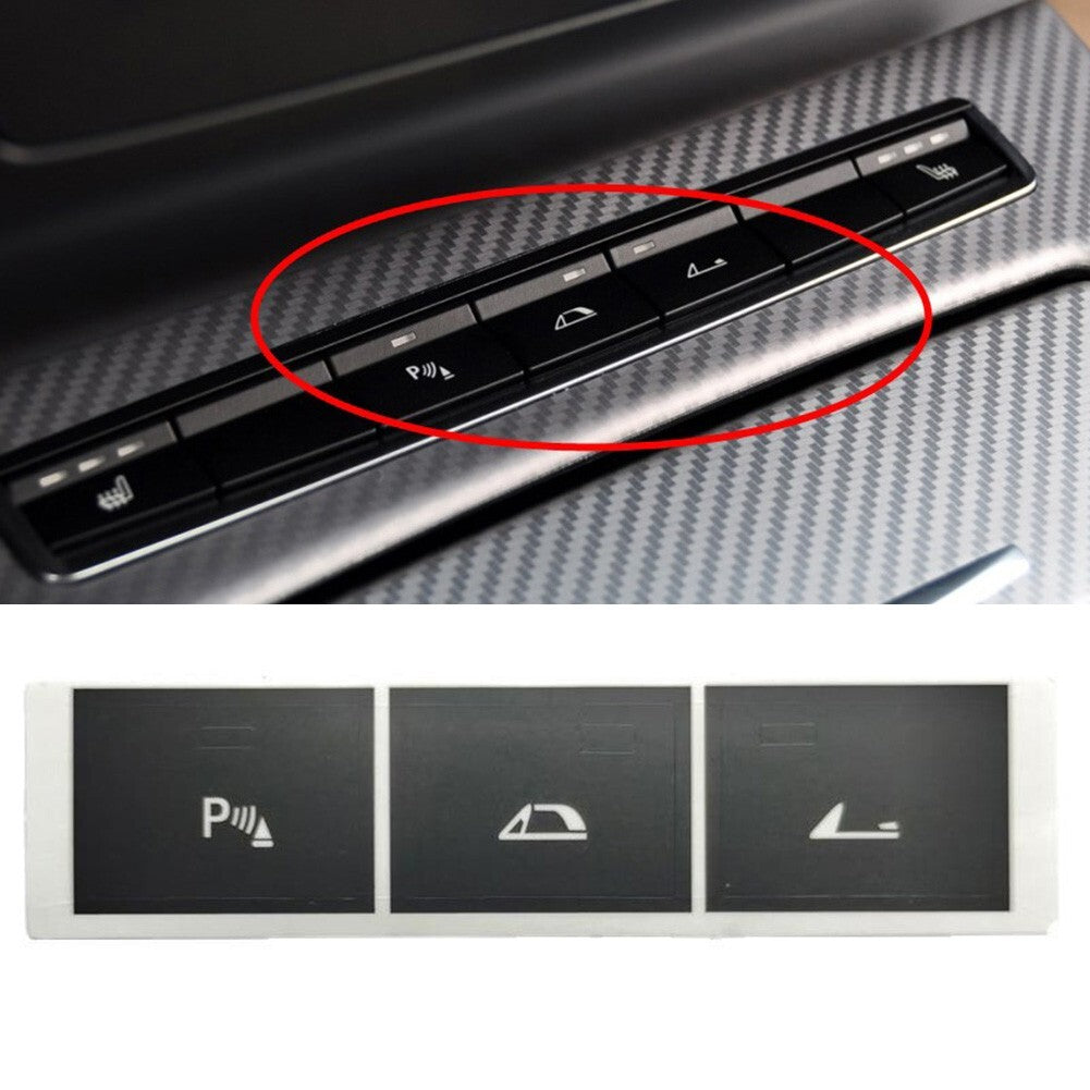 For Z4 E89 2009~2016 Button Repair Decals Stickers Center Console v
