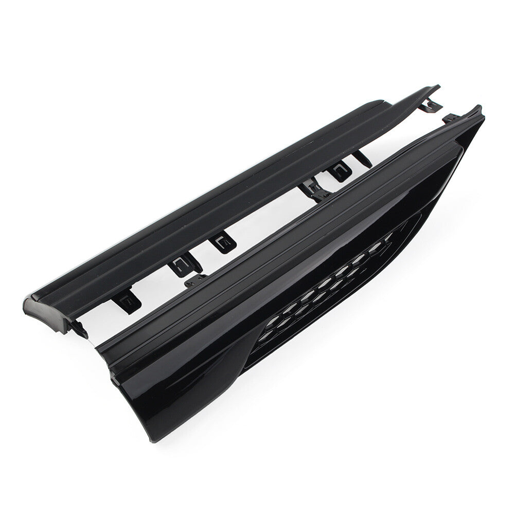 A pair of front fender side grilles for the upper part of the for Land Rover for Range Rover Evoque 2012-2019.