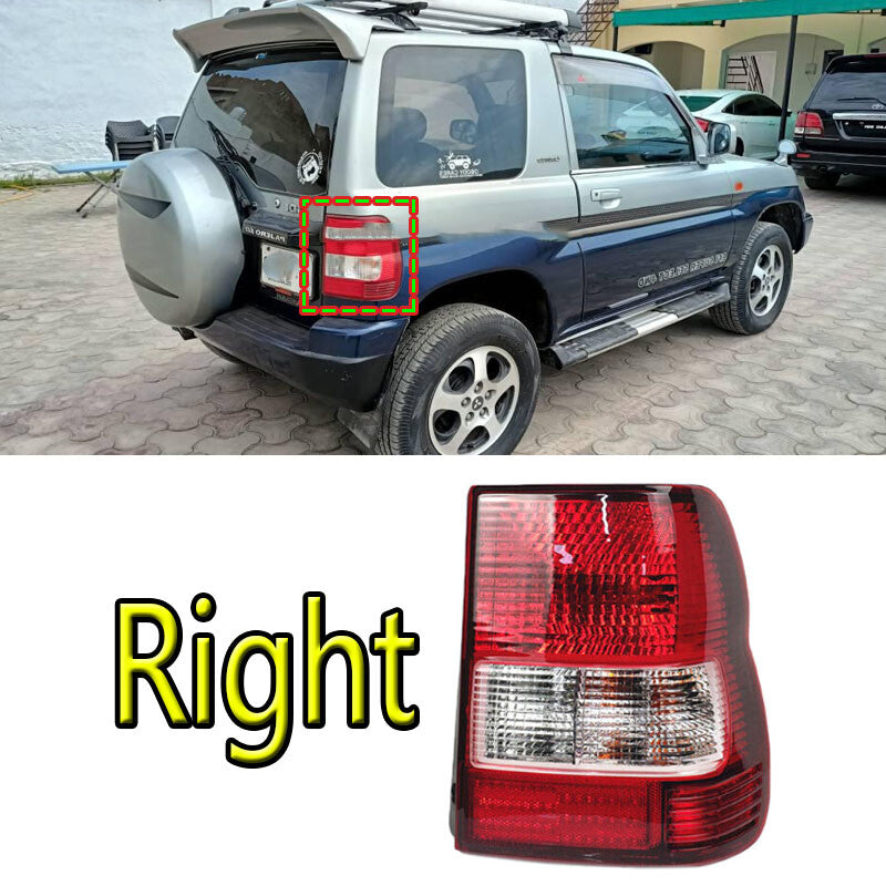 One right rear brake taillight for Mitsubishi Pajero models from 1998 to 2007.