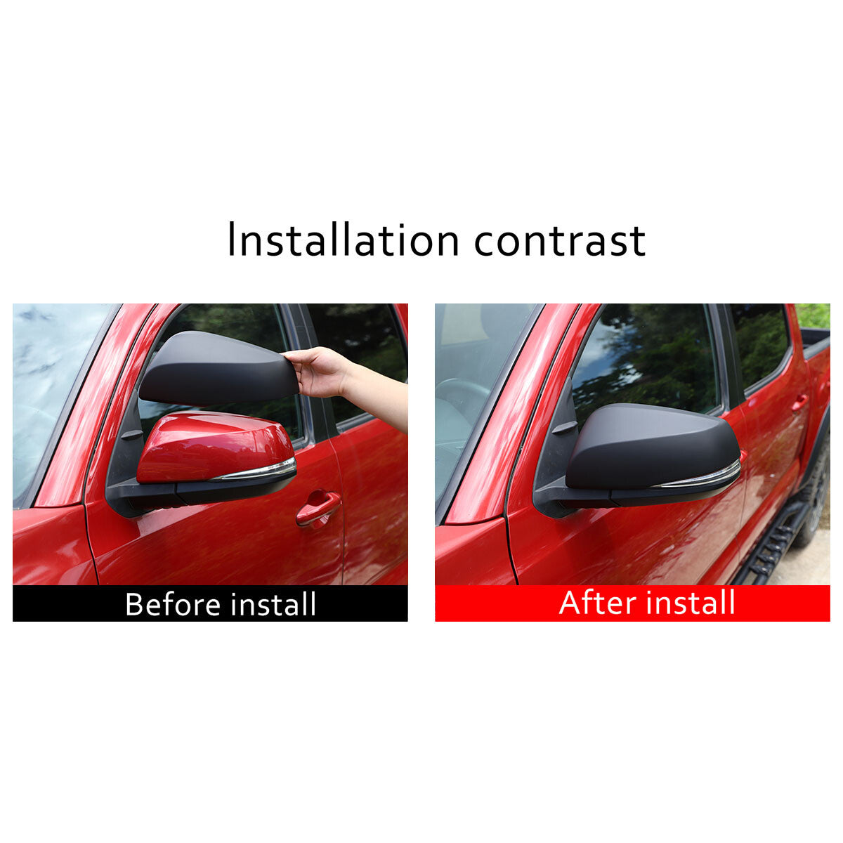 Carbon fiber ABS rear vent trim frame for BMW 3 Series G20 2020 - 2022