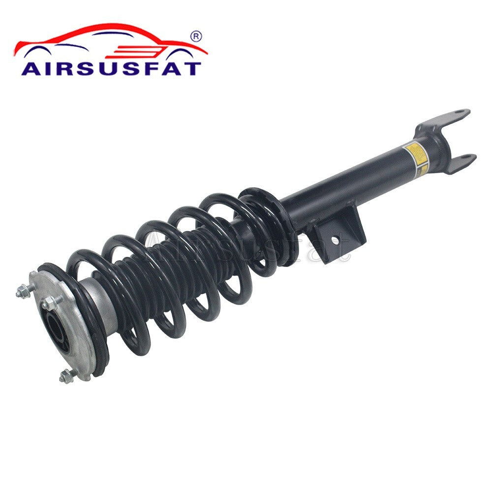 A pair of new Assys front suspension struts for Tesla Model 3 M3 RWD 2017 - 2021.