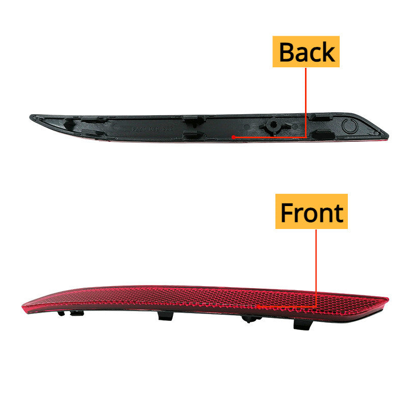 1. Dual rear bumper brake reflectors for Mercedes W222 W166 X166 GLE GLS S-Class. n
