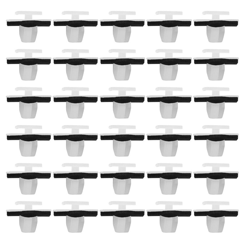50x Nylon Moulding Clips Rocker Panel Retainer W/ Sealer for Hyundai 87756-2E000 v