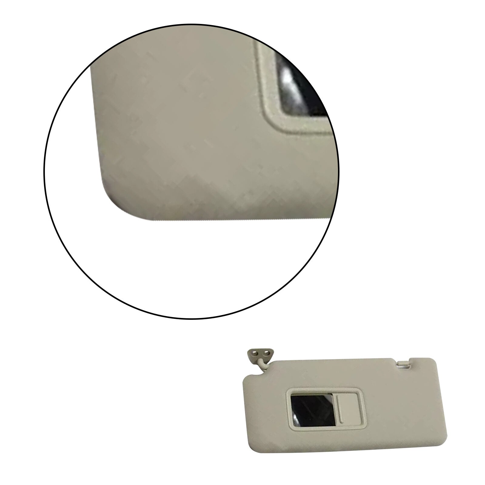 for Nissan Tiida 2004-2011 Front Sun Visor Makeup Mirror Left Driver SideMZ