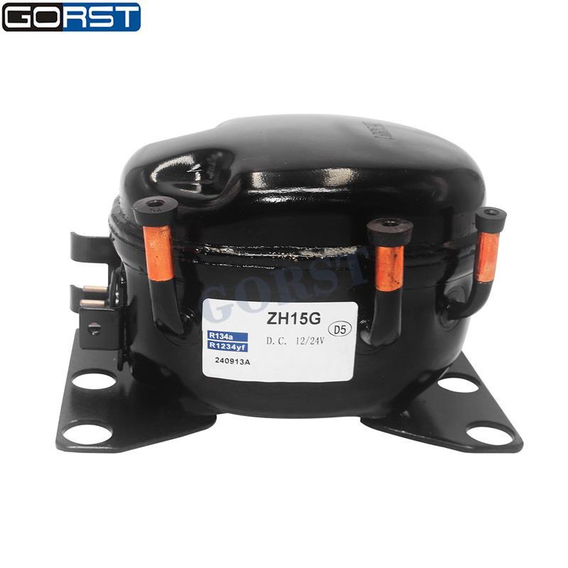ZH15G DC Car Refrigeration Air Compressor Fridge Freezer Marine 12V 24V R134a Q