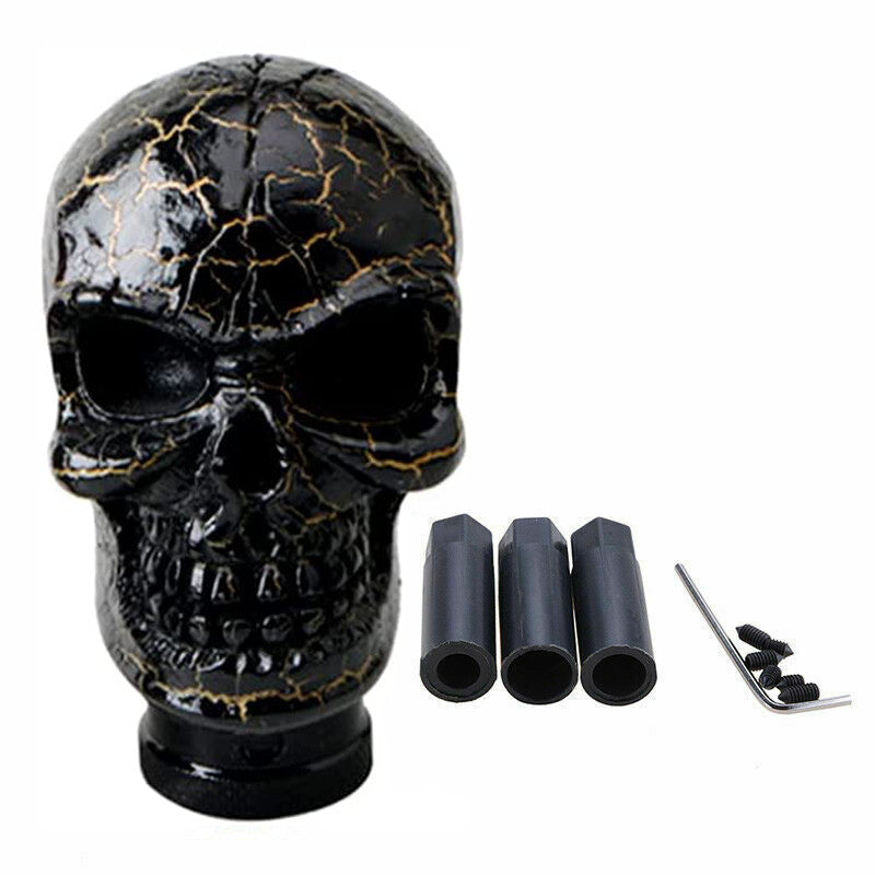 Black Skull Universal Manual Shifter Car Pickup Gear Lever Handle n