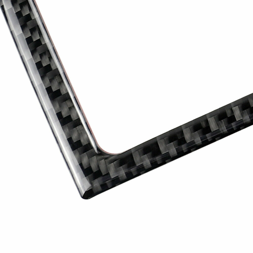 Carbon Fiber Inner GPS Navigation Panel Cover Trim Fit for Porsche Macan 2014-19