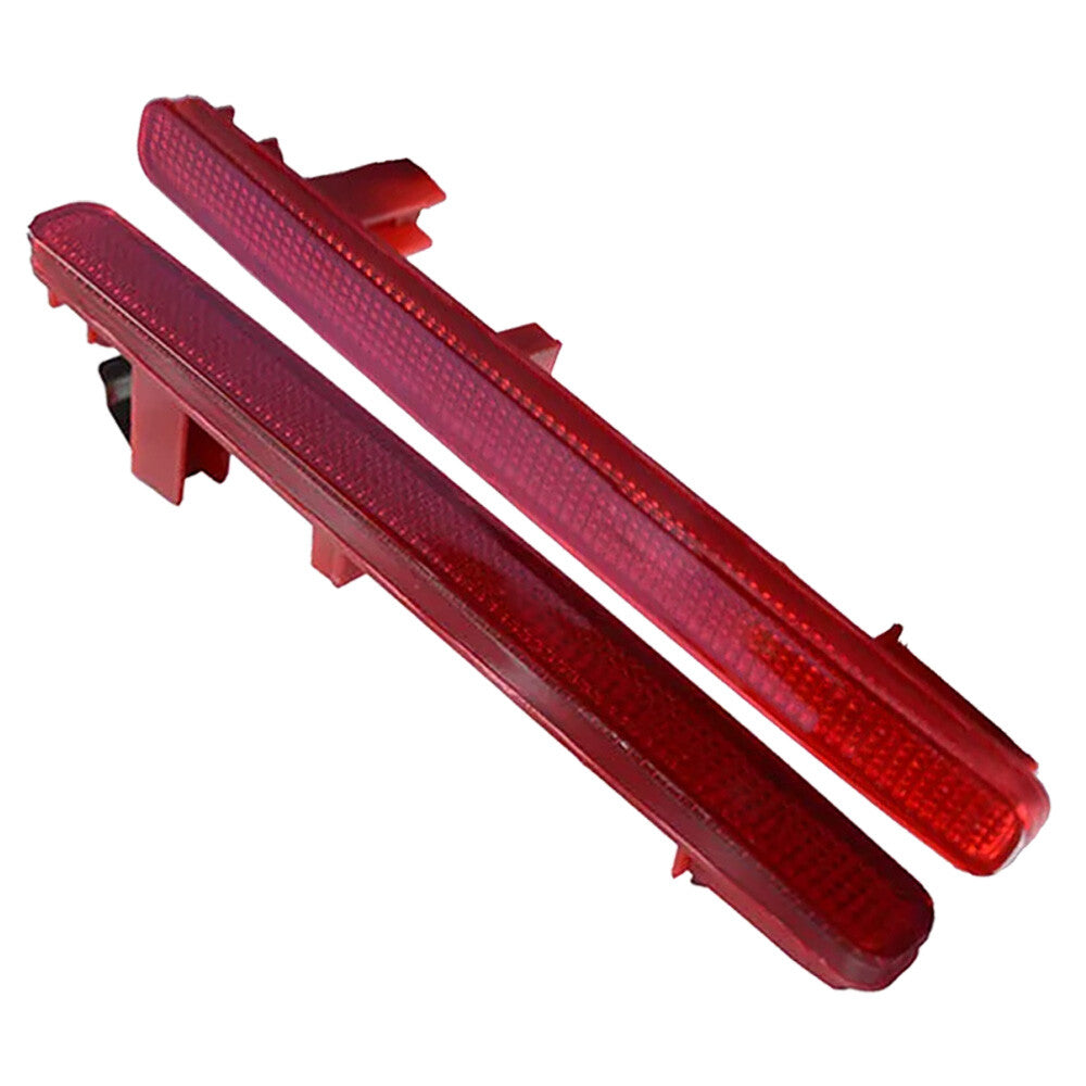 2X Rear Left+Right Bumper Reflector Lamp For 2009-14 for Accord TSX Spirior CU1 CU2 Q