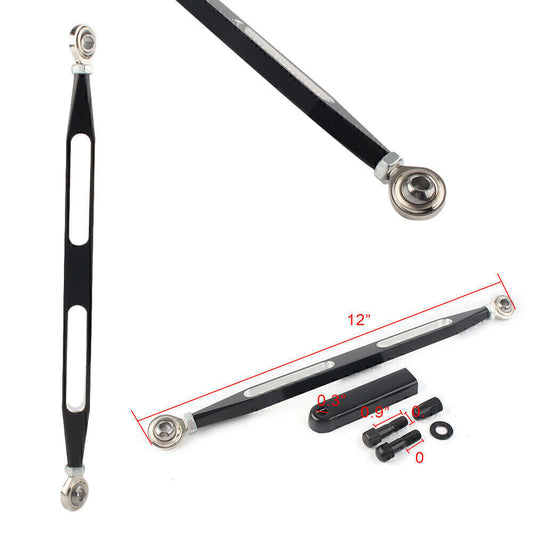Shifter Shift Linkage Arm Lever for Harley Softail Road King Electra Glide Black Q