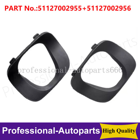 1 Pair Rear L&R Exhaust Pipe Opening Cover Fit For 2001-04 for BMW E53 X5 3.0i Q