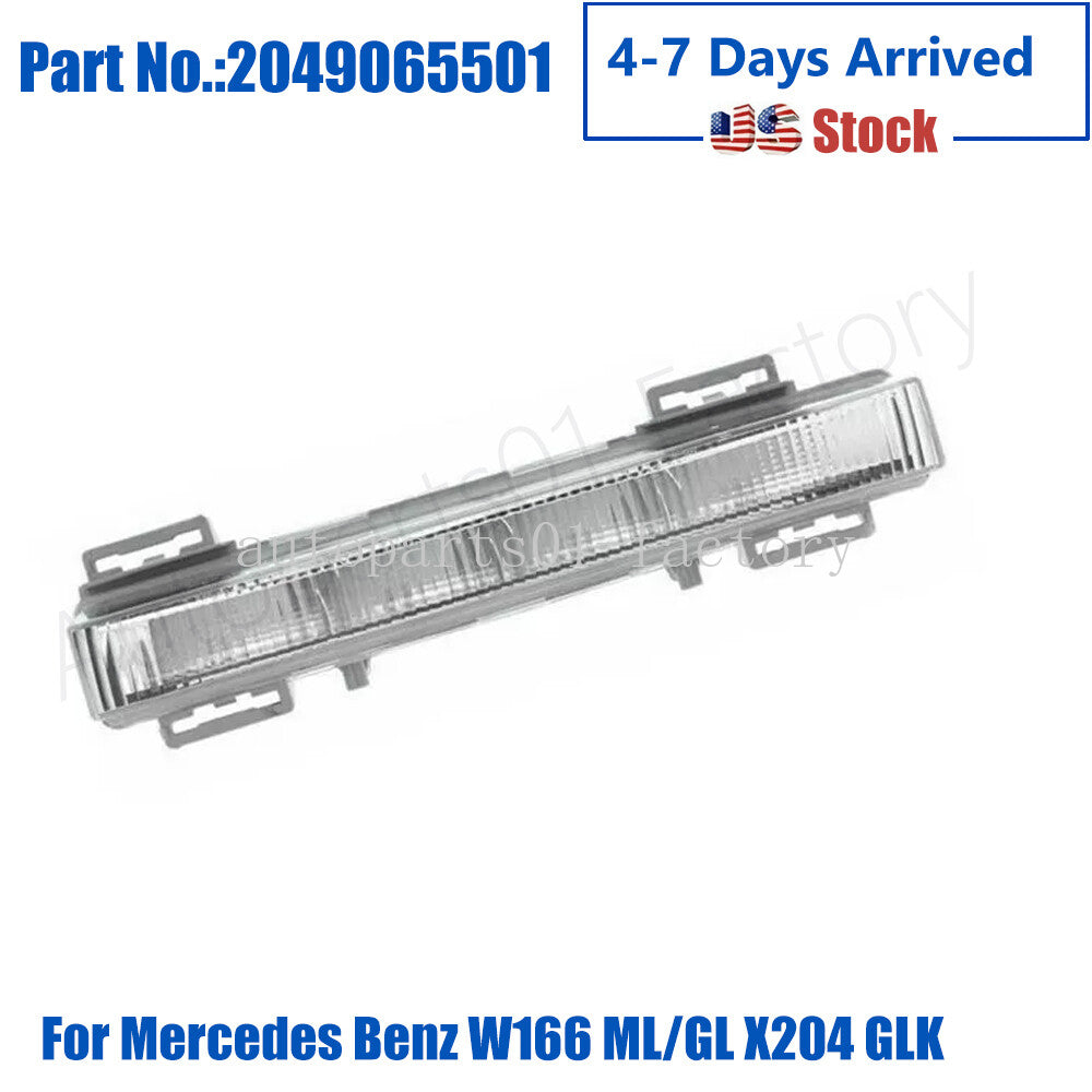 2049065501 RH Daytime Run Lamp Fog Light for Mercedes-Benz W166 ML/GL X204 GLK
