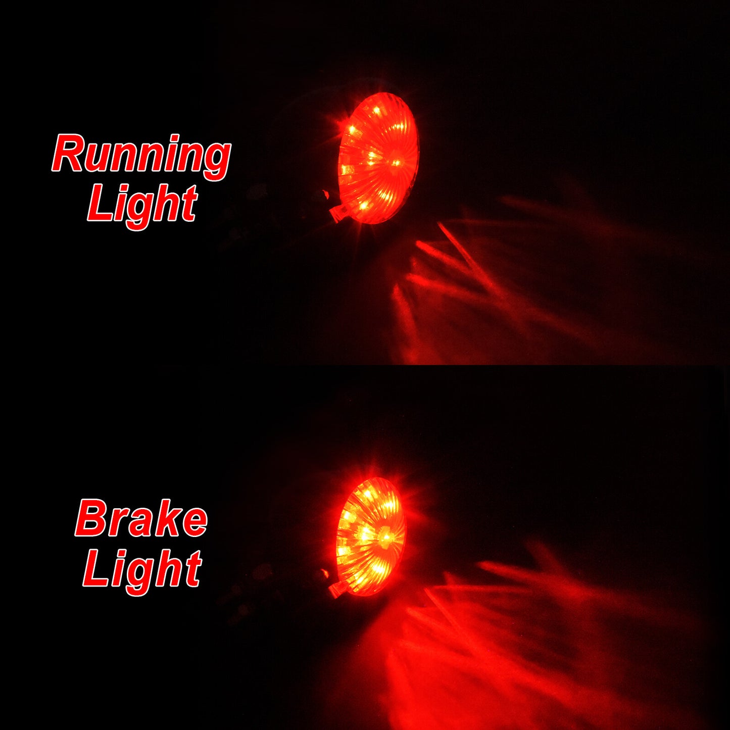 Motorcycle Rear Fender Tail Running Brake Stop Light Lamp Fit for Harley Bobber