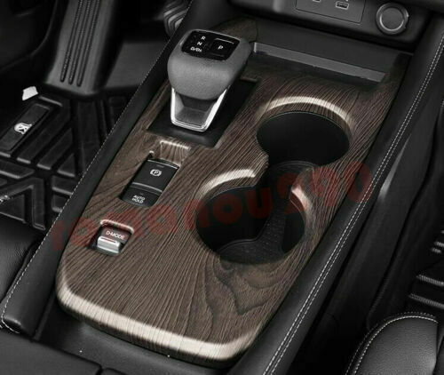 for Nissan Rogue X-Trail 2021-2023 Wood Grain ABS Gear Shift Panel Cover Trim
