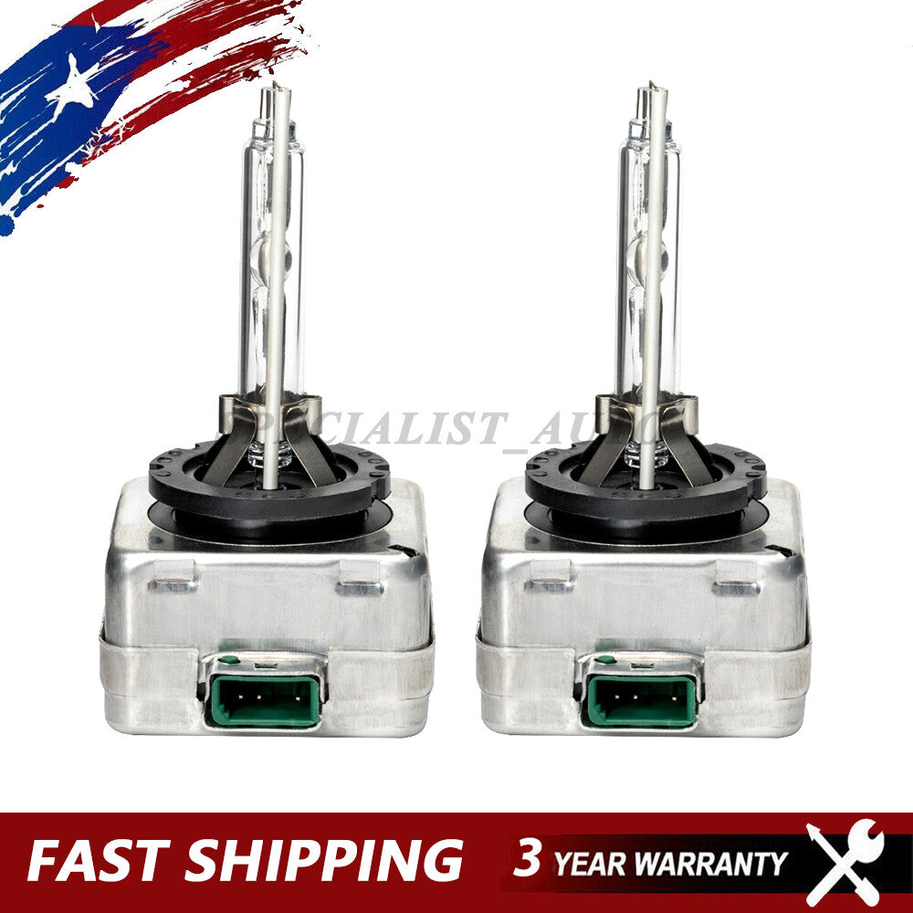 2-Piece D3S 8000K 42403 42402 66340HBI HID XENON Headlamp Set