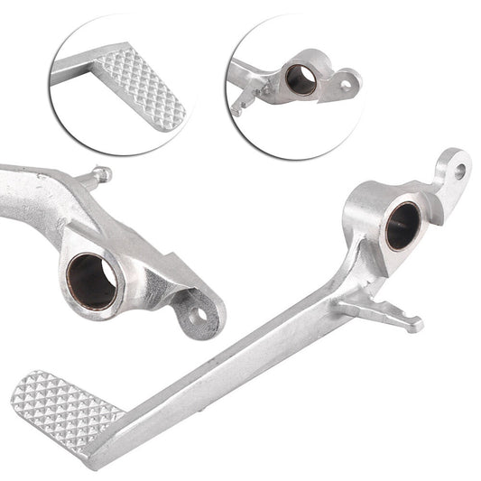 Rear Brake Foot Pedal Lever Fit for Yamaha YZF R1 2004 2005 2006 Aluminum Silver